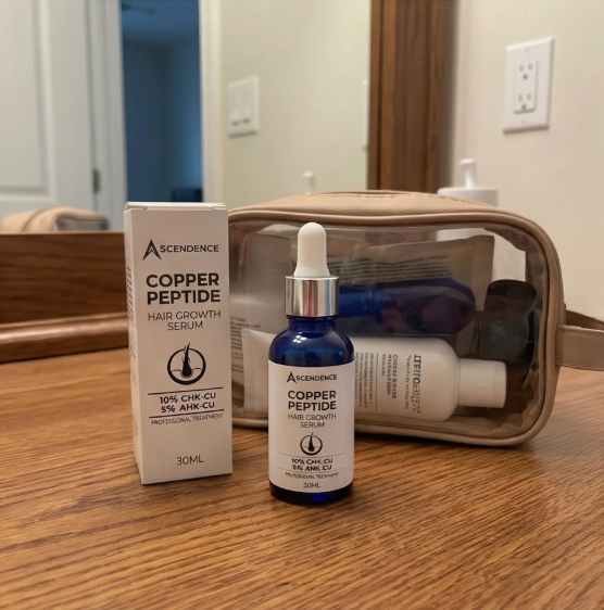 Advanced GHK-CU + AHK-CU - Peptide Hair Growth Serum 30ml Azur Skin Advanced GHK-CU + AHK-CU - Peptide Hair Growth Serum 30ml Azur Skin