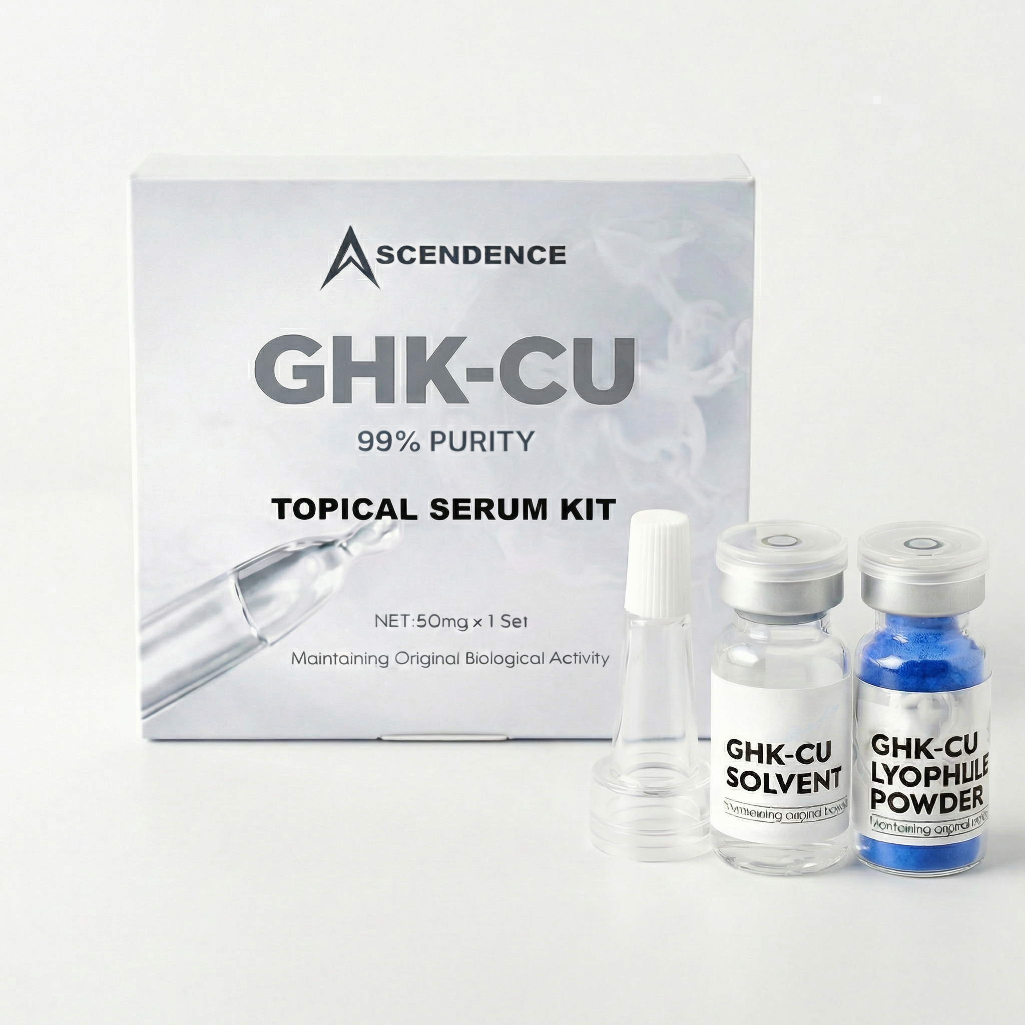 GHK-CU - Topical Serum Kit 50ml Azur Skin GHK-CU - Topical Serum Kit 50ml Azur Skin