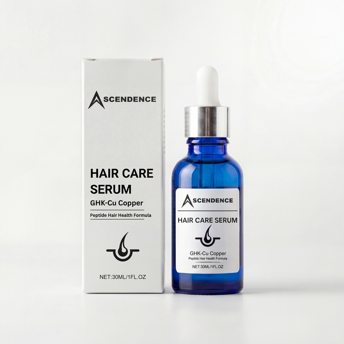GHK-Cu - Copper Peptide Hair Serum 30ml Azur Skin GHK-Cu - Copper Peptide Hair Serum 30ml Azur Skin