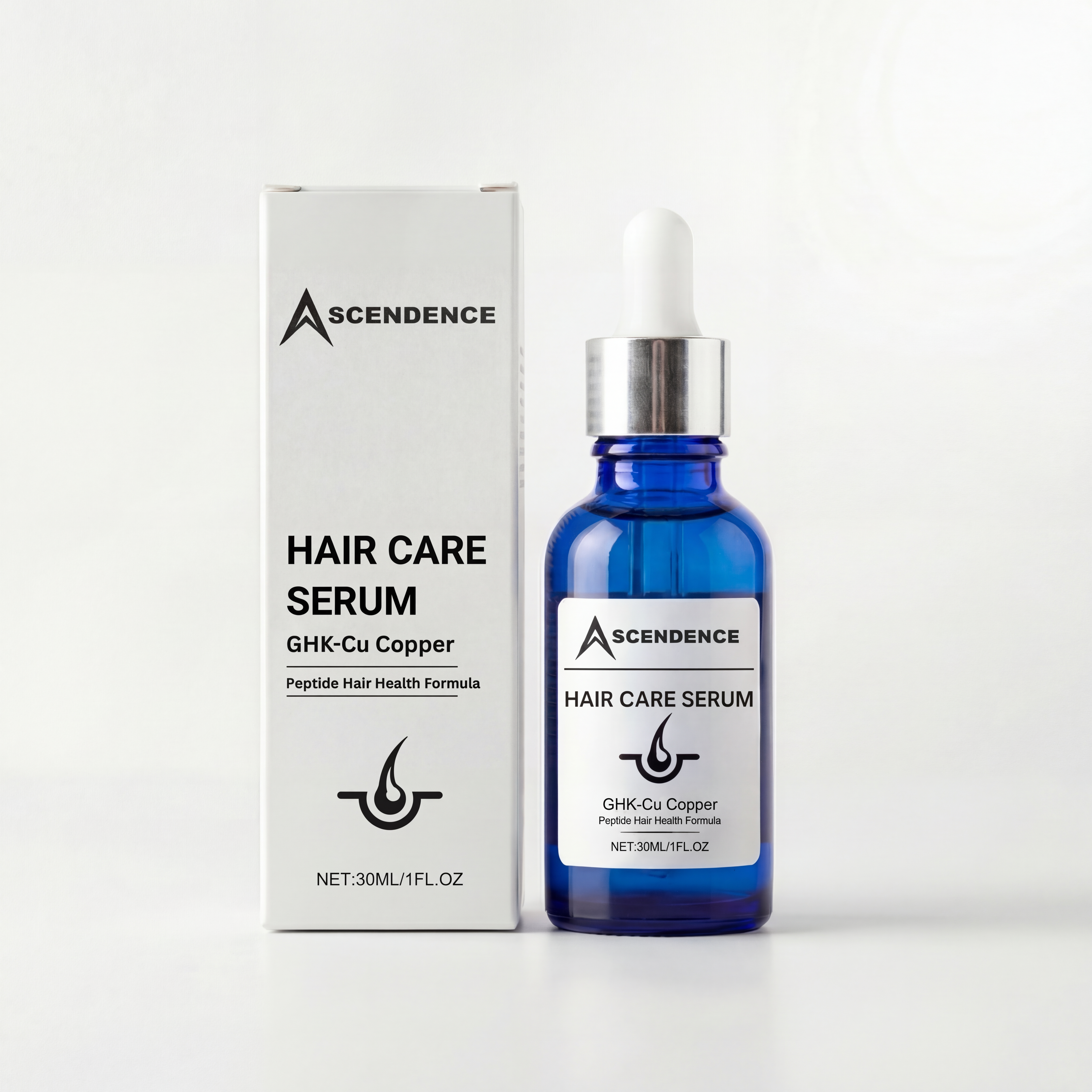 GHK-Cu - Copper Peptide Hair Serum 30ml Azur Skin GHK-Cu - Copper Peptide Hair Serum 30ml Azur Skin