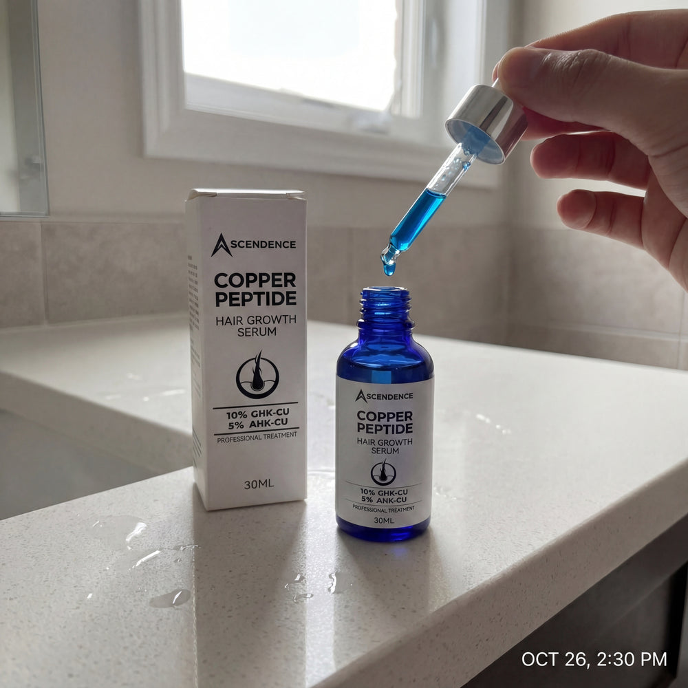 ghk-cu peptide science GHK-Cu Copper Peptide Scalp Therapy